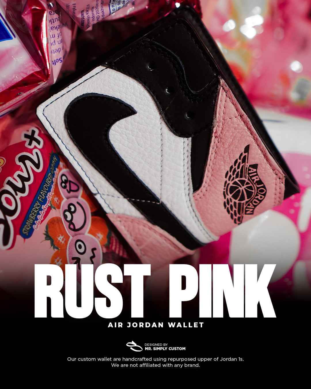Rust Pink - Air Jordan Wallet