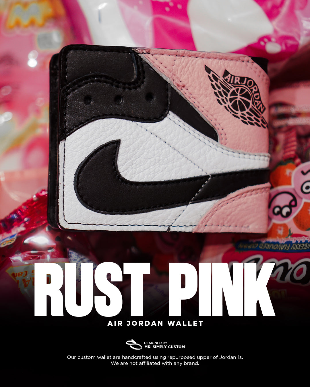 Rust Pink - Air Jordan Wallet