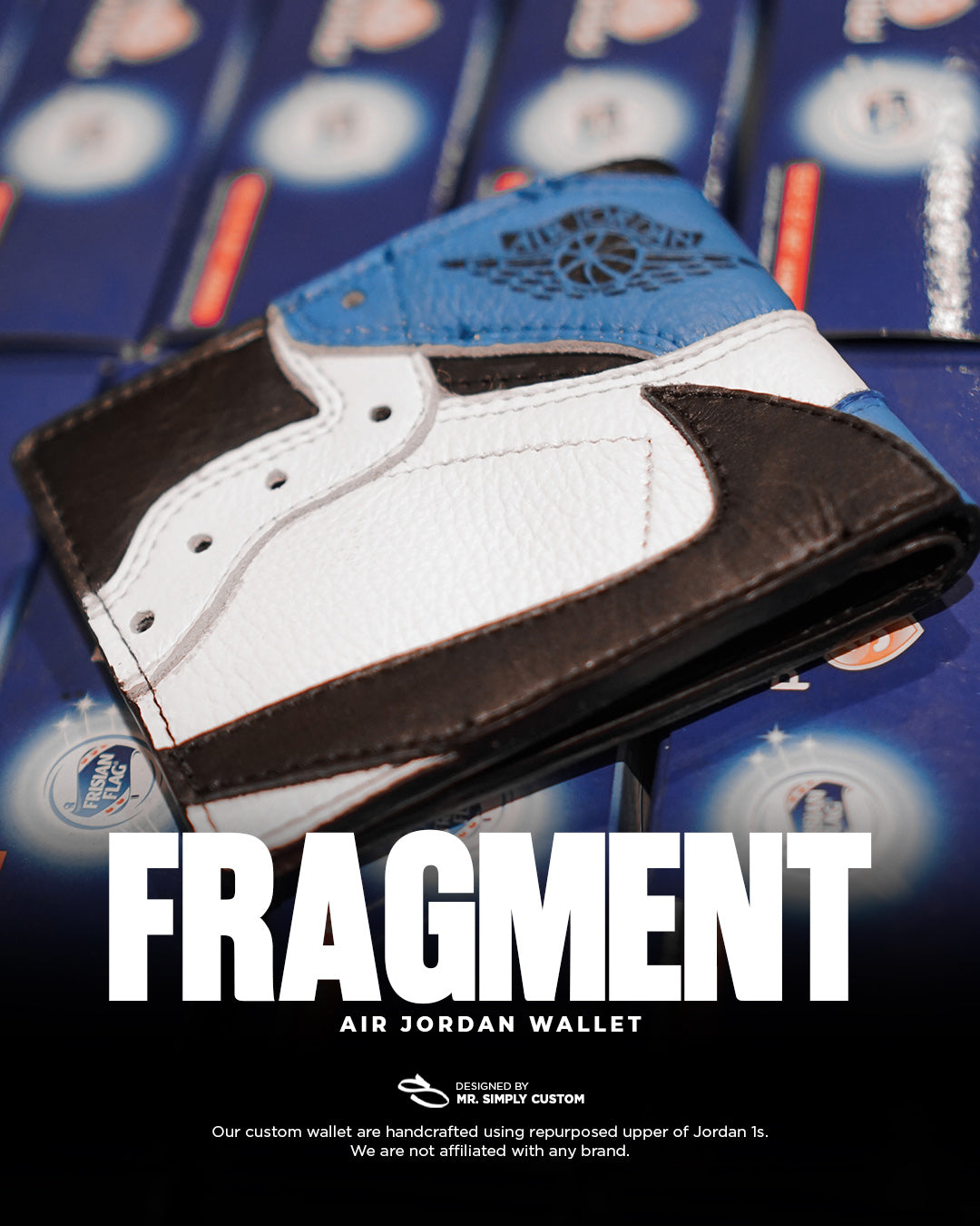 Fragment - Air Jordan Wallet