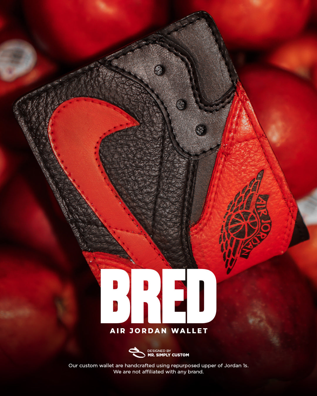 Bred - Air Jordan Wallet