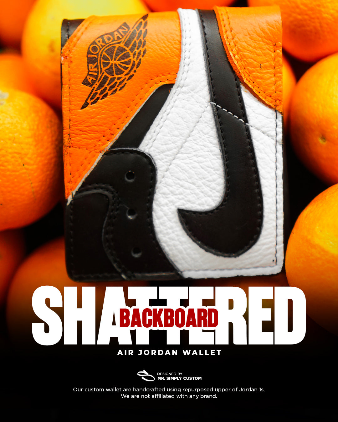 Shattered Backboard - Air Jordan Wallet