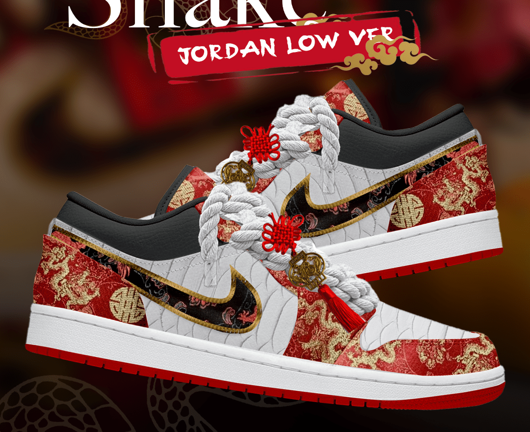 Year of Snake Jordan Low – Simply Custom - Main Image