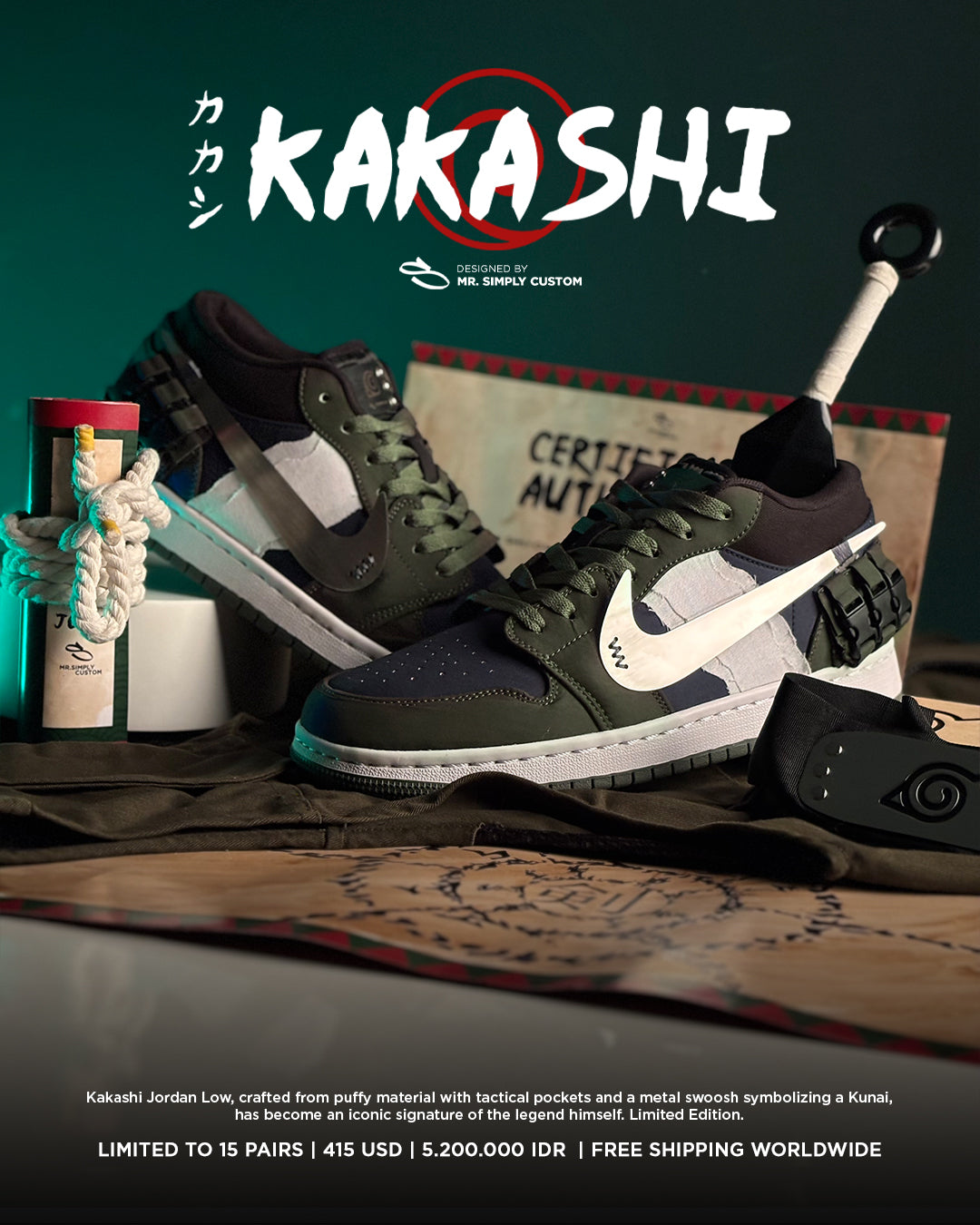 Naruto - Kakashi - Jordan Low