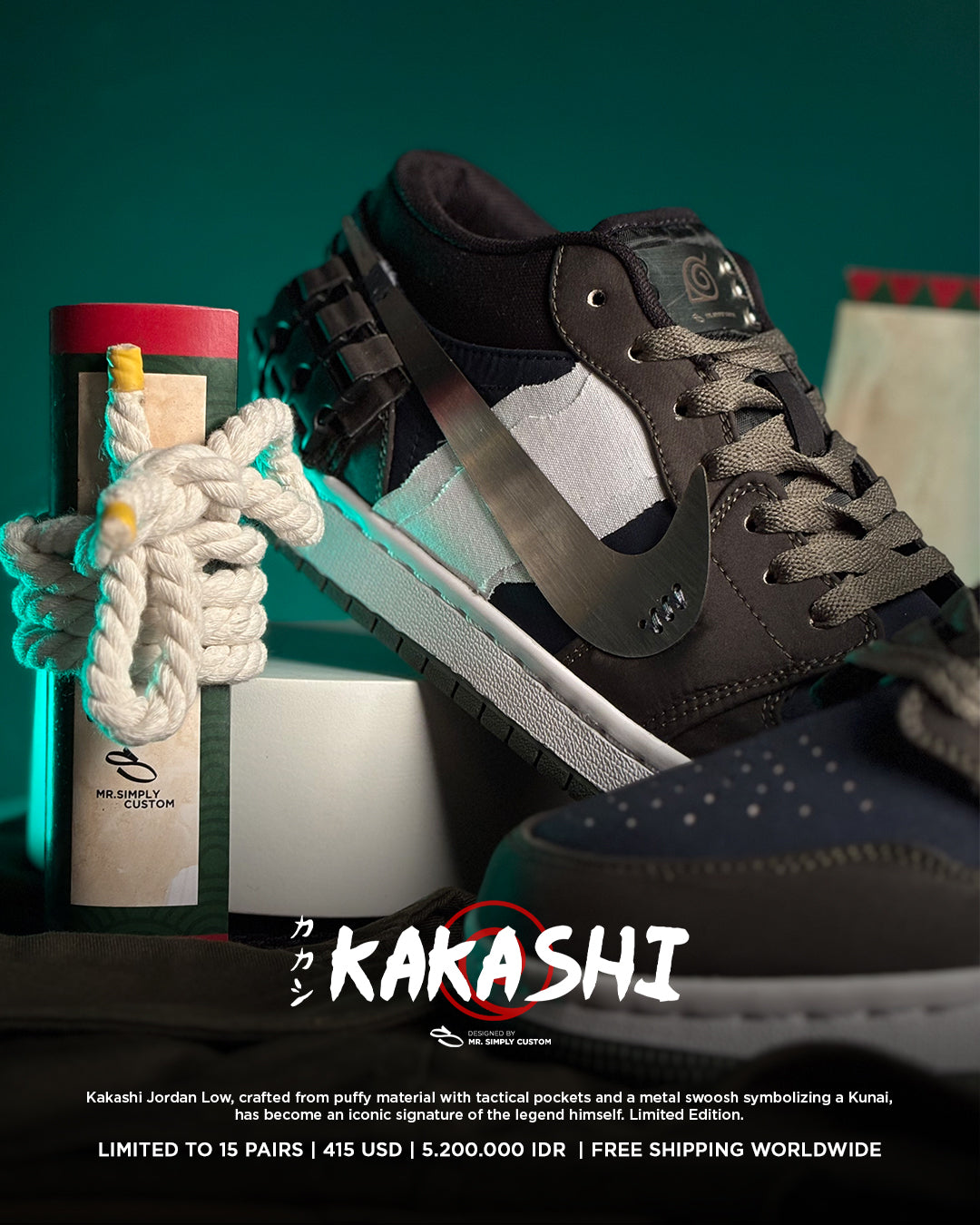 Naruto - Kakashi - Jordan Low