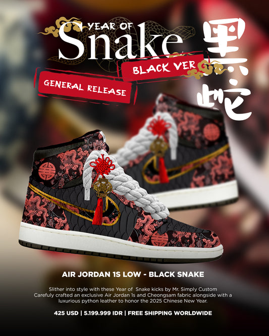 Year of Snake - General Release - Jordan High - Black Snake