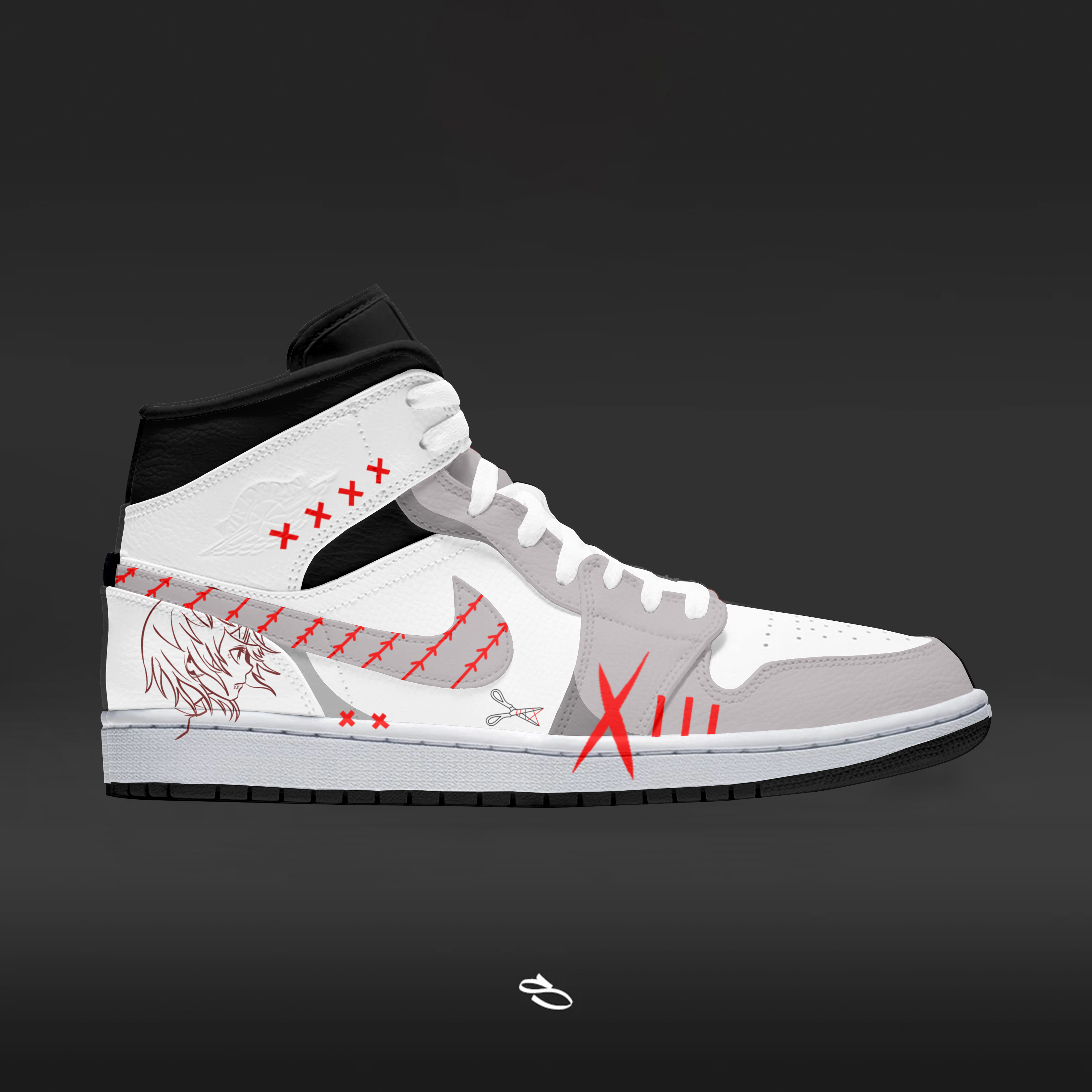 tokyo ghoul nike shoes