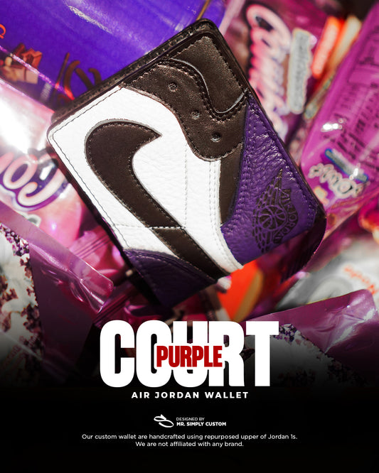 Court Purple - Air Jordan Wallet