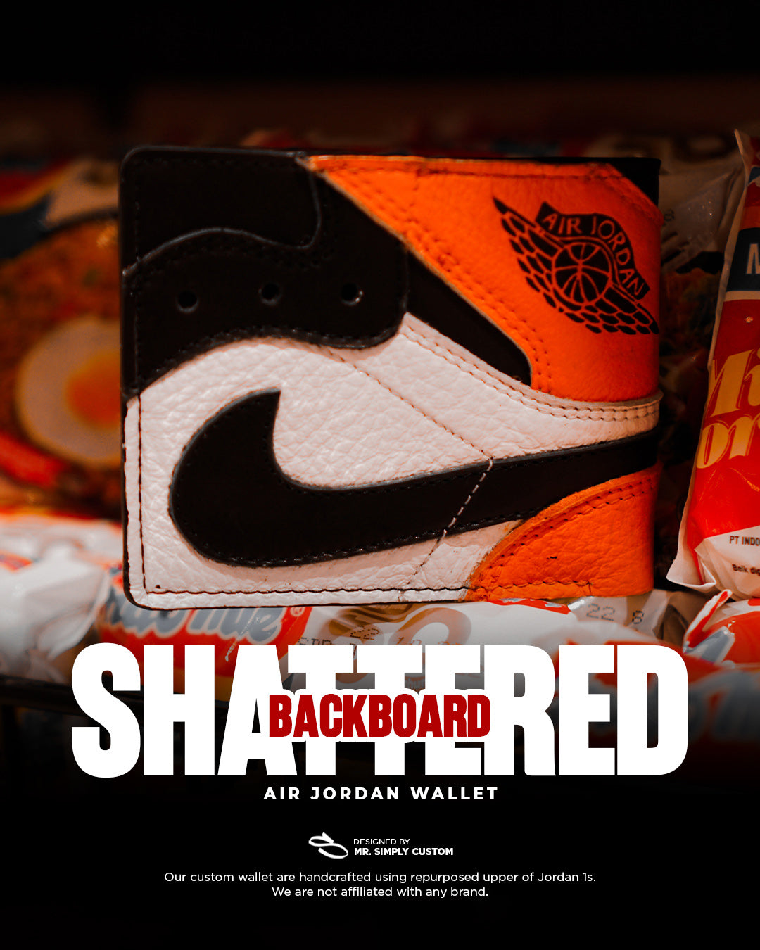 Shattered Backboard  - Air Jordan Wallet