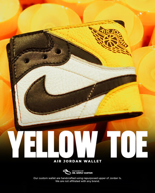 Yellow Toe - Air Jordan Wallet