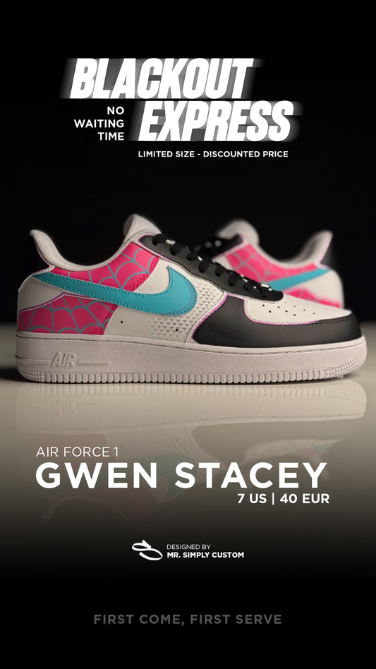 Gwen Stacey - Air Force 1 - 7 US - Ready Stock