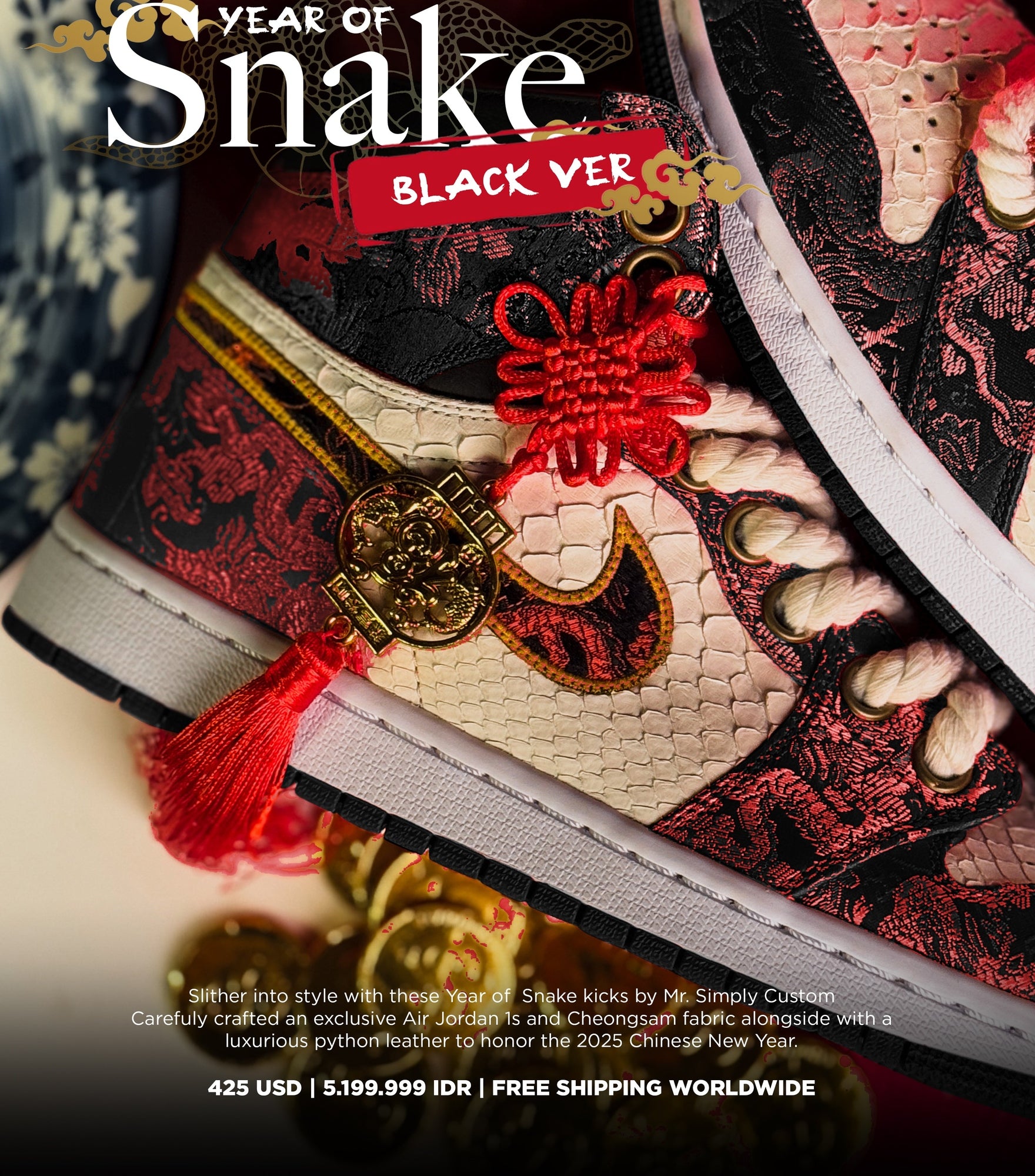 Year of Snake - General Release - Jordan High - White Snake – Mr ...