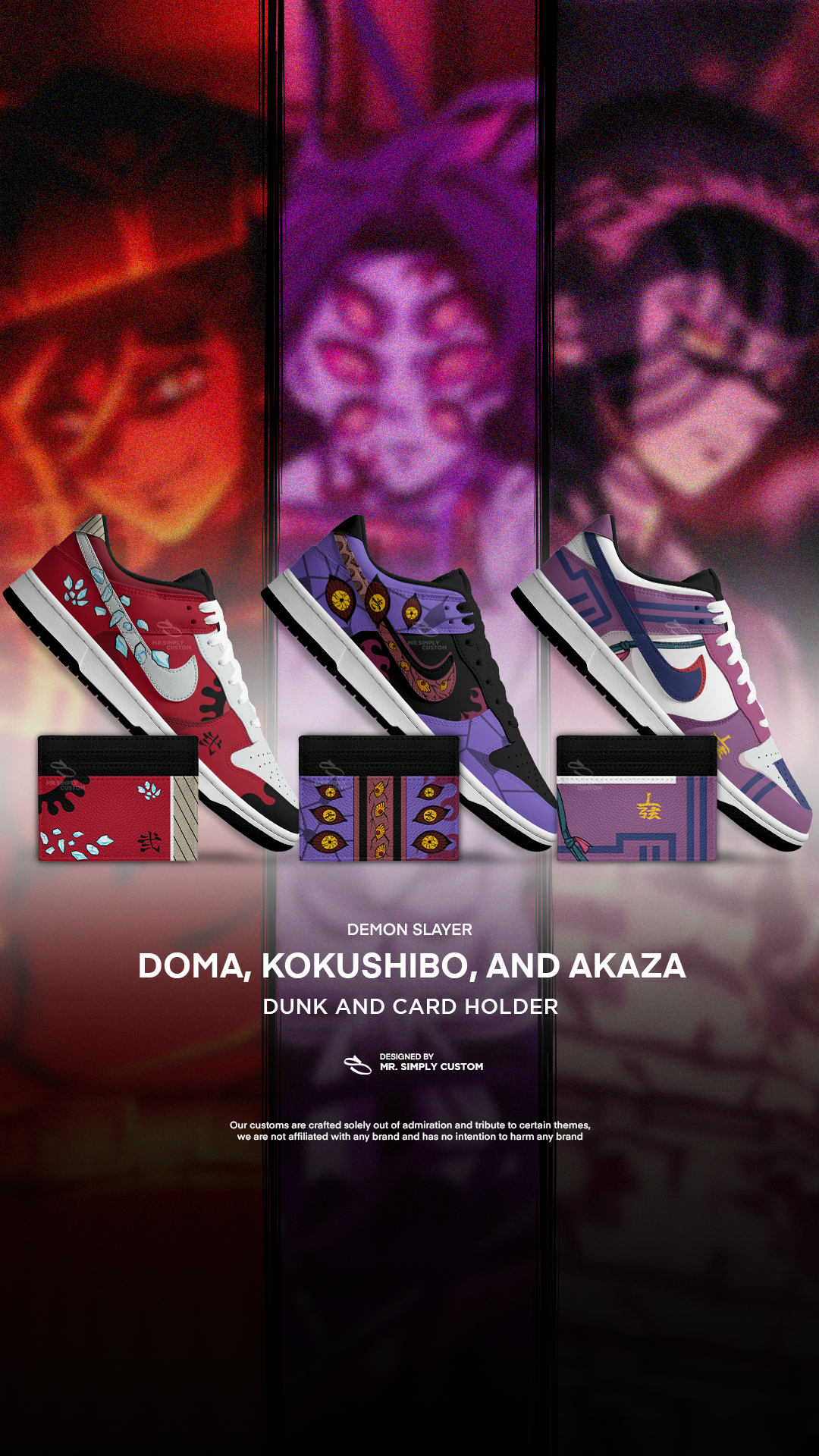 Demon Slayer Full Collection Bundle [FREE CARD HOLDER FOR EVERY PAIR]