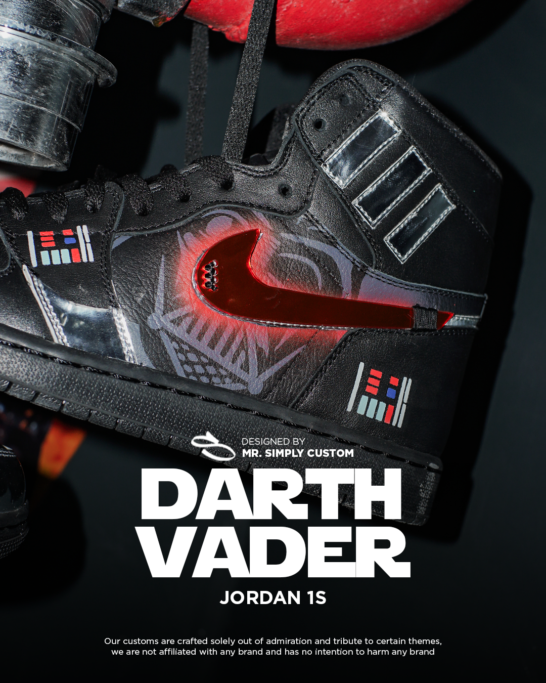 Darth Vader Jordan 1s | Special Releases