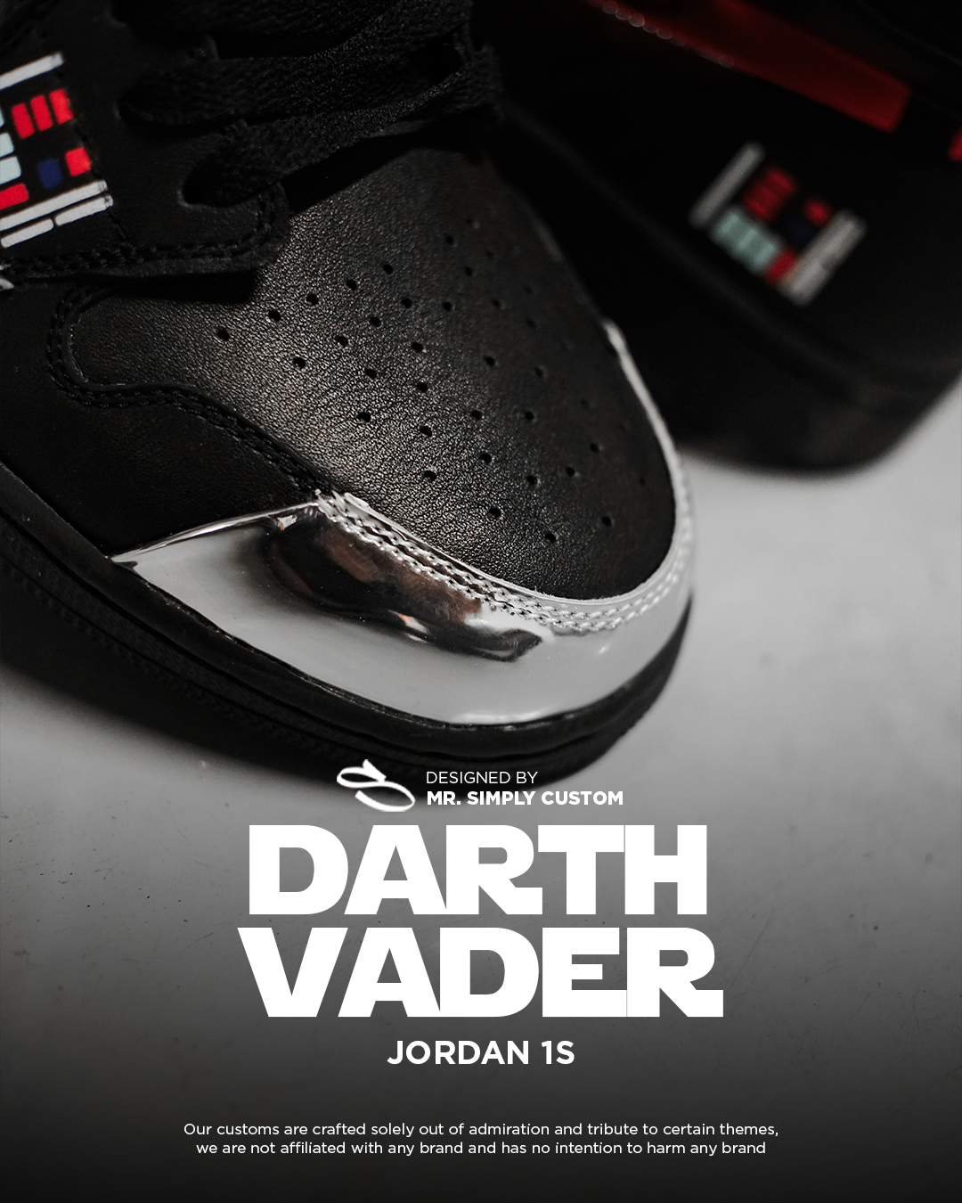 Darth Vader Jordan 1s | Special Releases