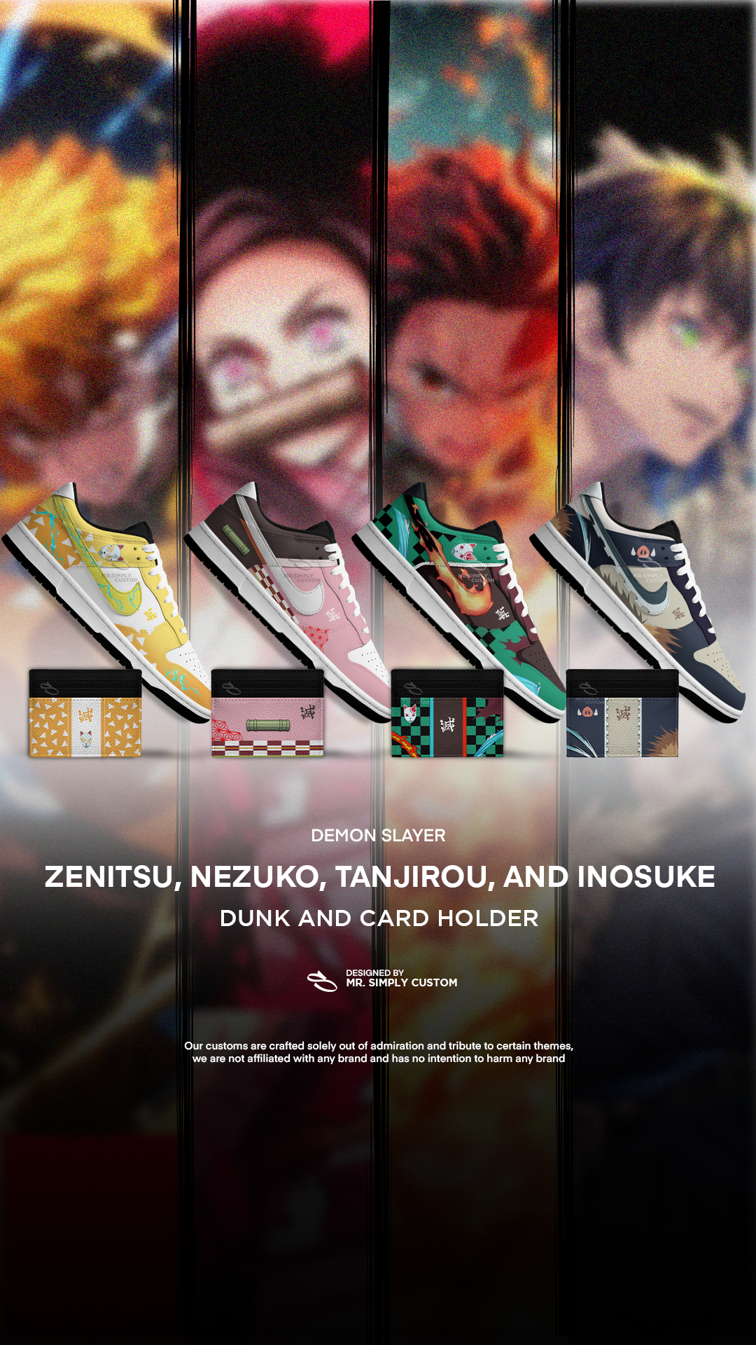 Demon Slayer Full Collection Bundle [FREE CARD HOLDER FOR EVERY PAIR]