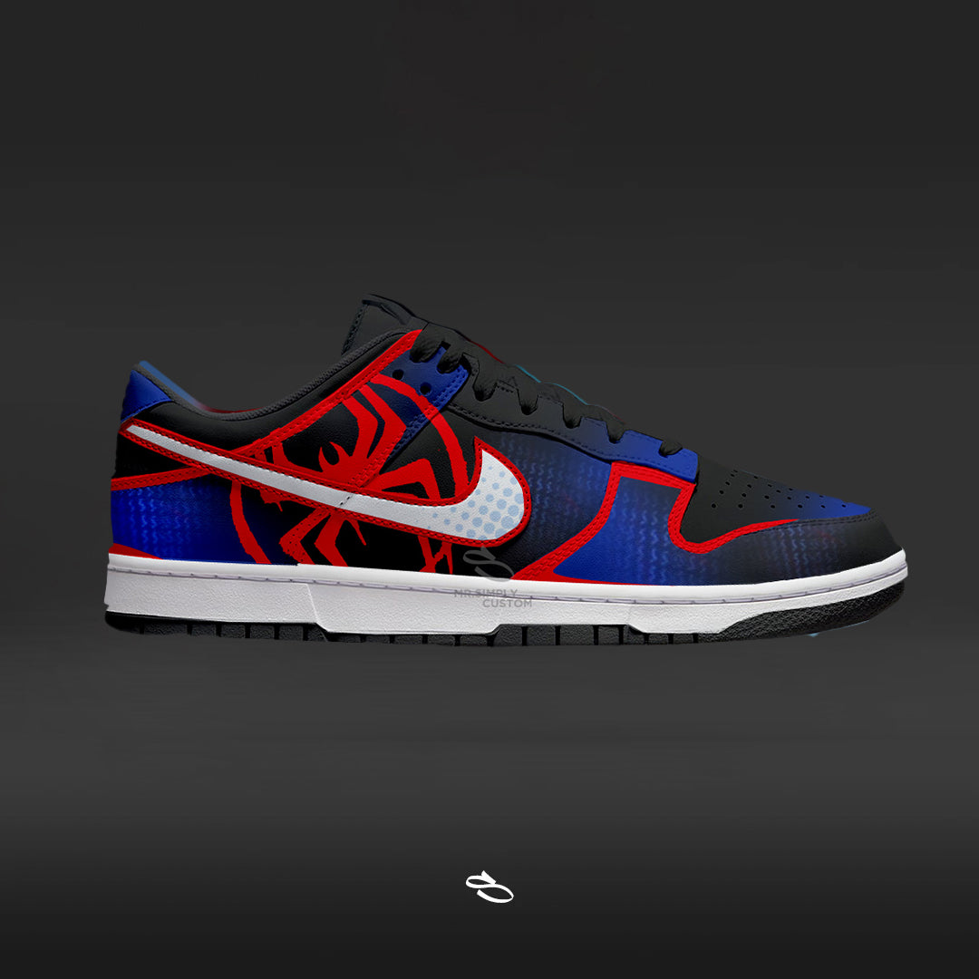 miles shoes into the spider verse